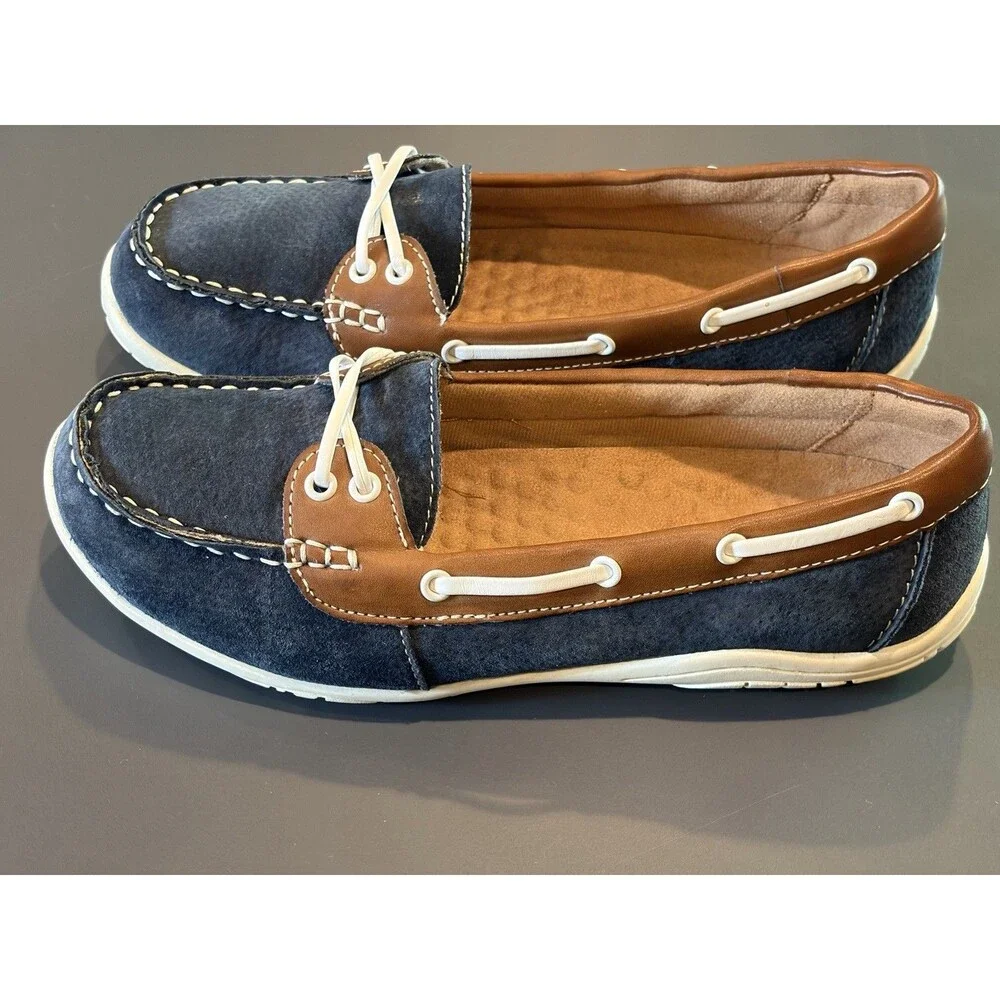 Womens Driving Shoes Sz 9 Earth Origins leather Boating Driving